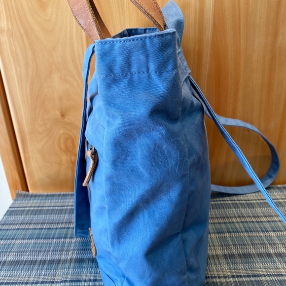 Fjallraven Totepack No. 1 Blue Ridge G-1000 Tote Bag Backpack Convertible - Picture 8 of 12